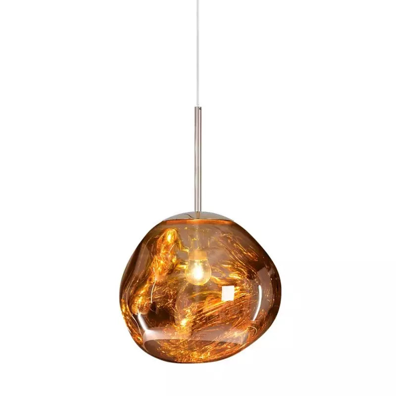Melt mirrored pendant light hanging
