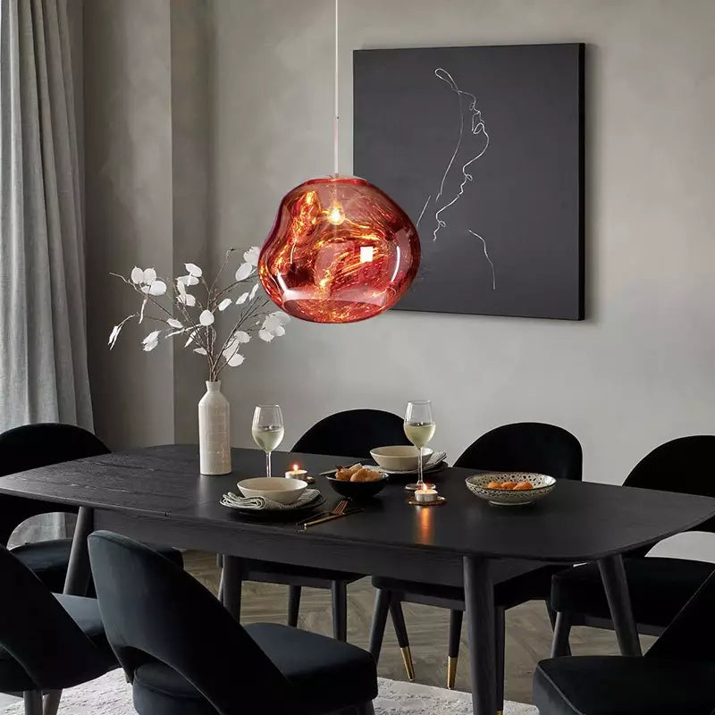 Melt pendant light cluster