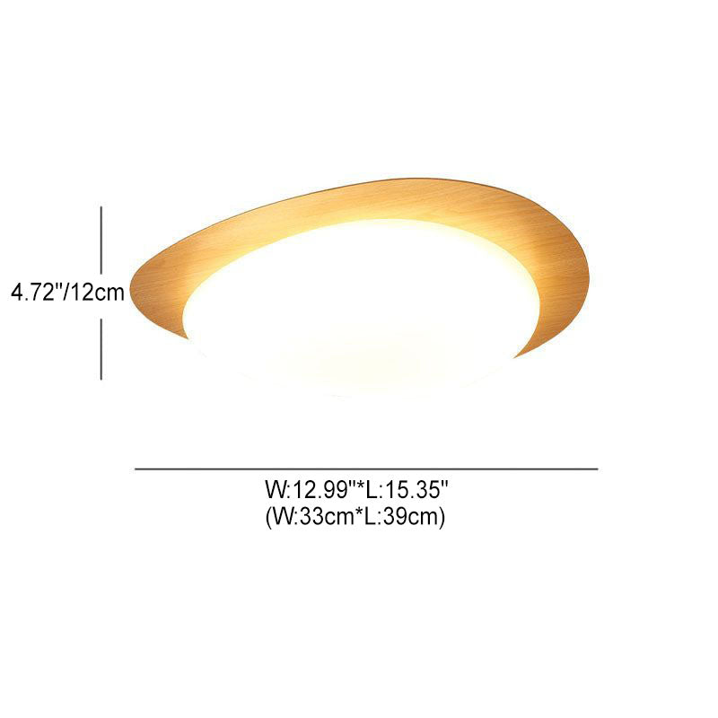 Pebble ceiling light colour temperature options