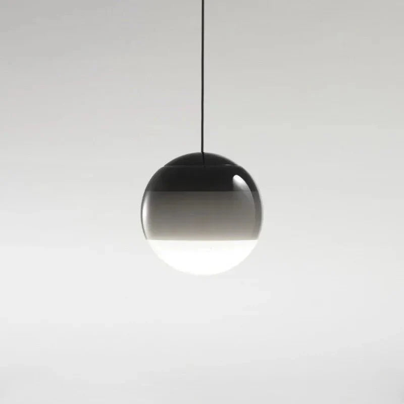 Ombré glass pendant – Gradient Black