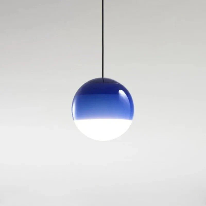 Ombré glass pendant – Gradient Blue
