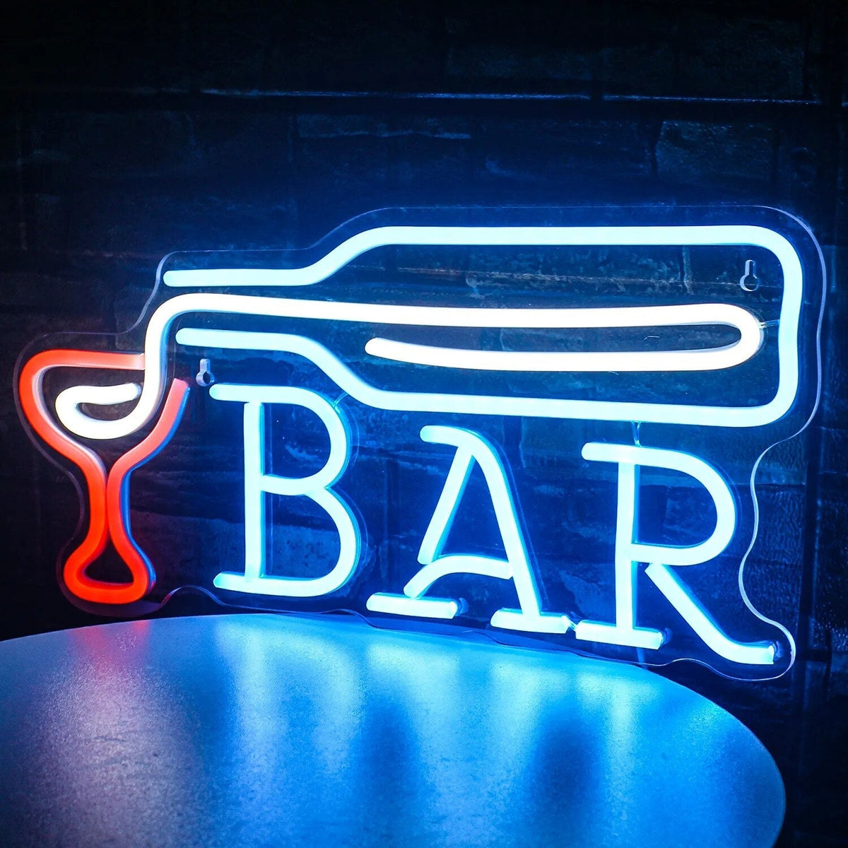 Bar 40 × 32 cm LED neon sign